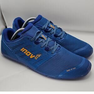 Inov-8 Bare-XF 210 V3 Blue Orange Navy Mens 10 Womens 11.5 Training Shoes 000977